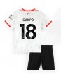 Liverpool Cody Gakpo #18 Ausweichtrikot für Kinder 2024-25 Kurzarm (+ Kurze Hosen)